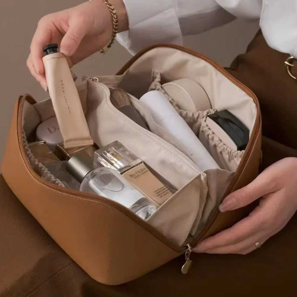 Luxury Skincare Containers - Organizador de Maquillaje, Neceser de Viaje