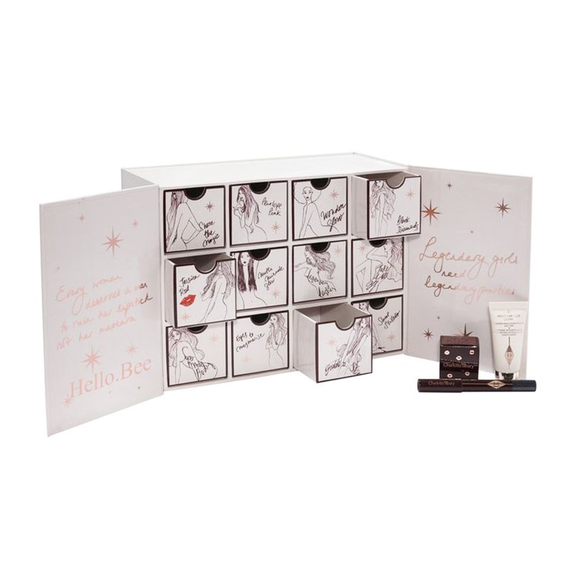 Calendario de Adviento persona - Luxury Skincare Packaging reseña y precio