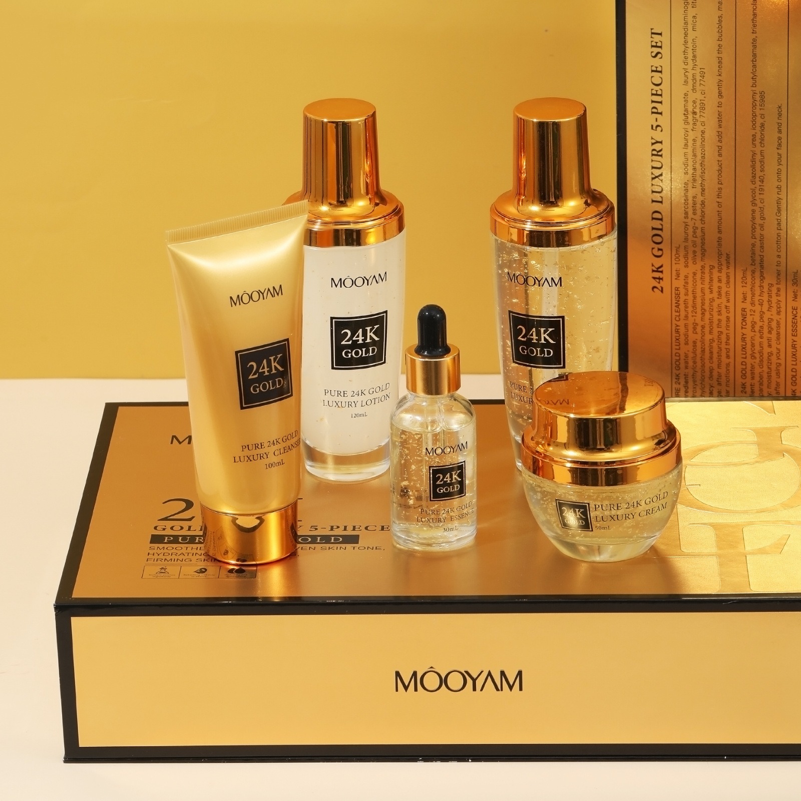 Juego hidratante antiarrugas d - Luxury Skincare Lines reseña y precio